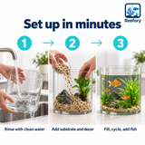Cylinder Glass Aquarium - image 5